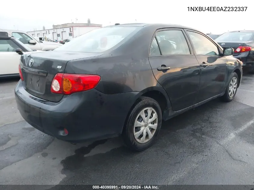 1NXBU4EE0AZ232337 2010 Toyota Corolla Le