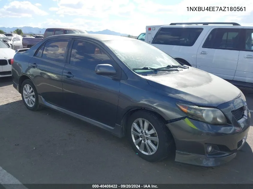 2010 Toyota Corolla S VIN: 1NXBU4EE7AZ180561 Lot: 40408422