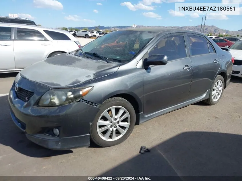 2010 Toyota Corolla S VIN: 1NXBU4EE7AZ180561 Lot: 40408422