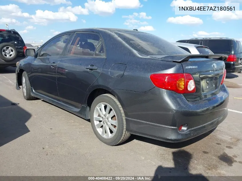 2010 Toyota Corolla S VIN: 1NXBU4EE7AZ180561 Lot: 40408422