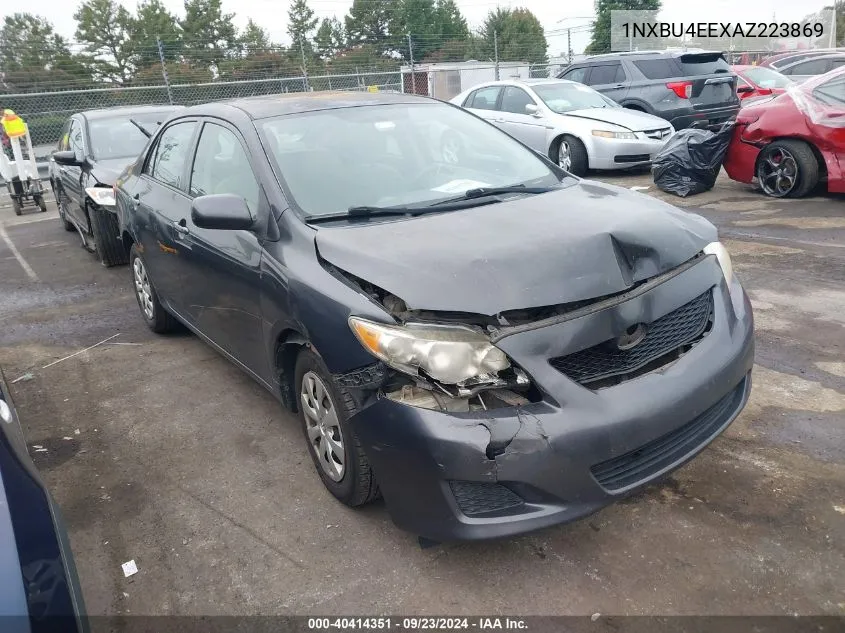 1NXBU4EEXAZ223869 2010 Toyota Corolla Le