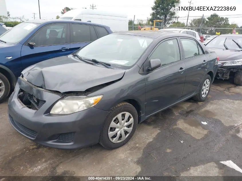 1NXBU4EEXAZ223869 2010 Toyota Corolla Le