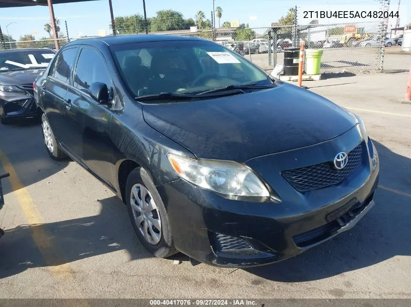 2010 Toyota Corolla Le VIN: 2T1BU4EE5AC482044 Lot: 40417076