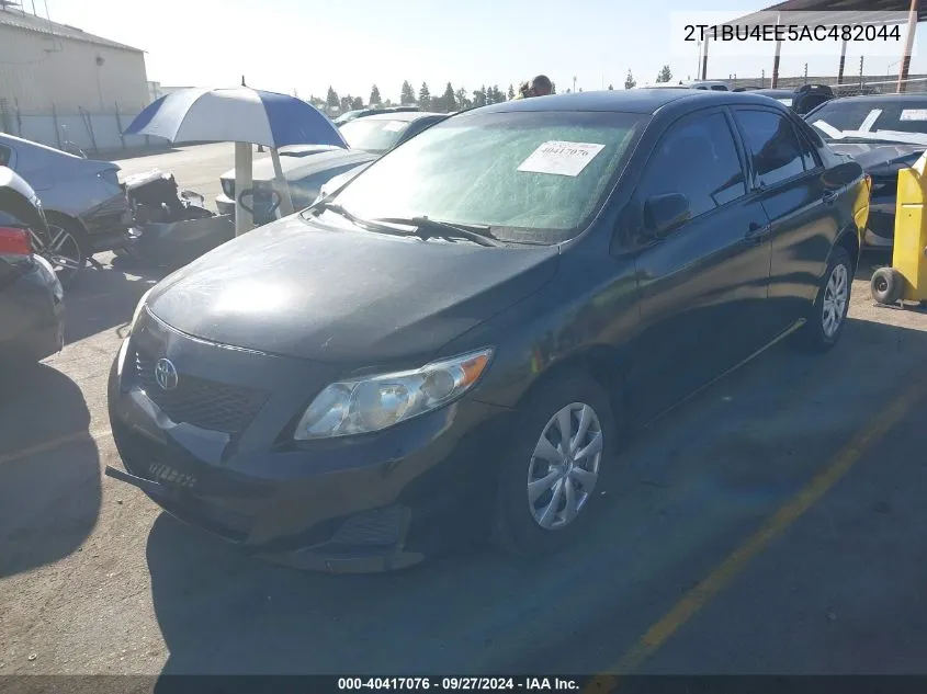 2010 Toyota Corolla Le VIN: 2T1BU4EE5AC482044 Lot: 40417076