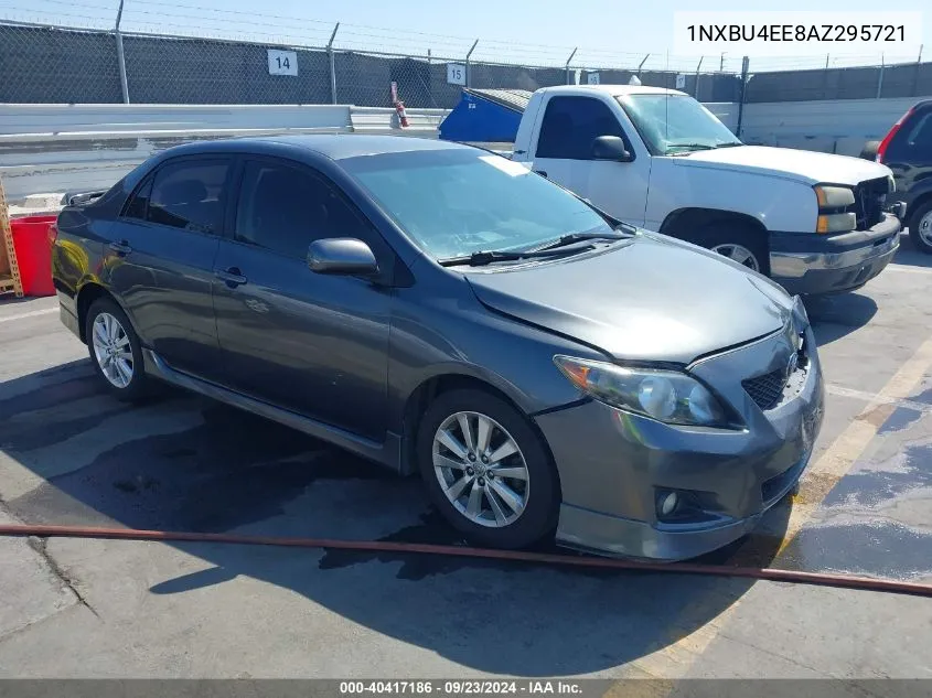 2010 Toyota Corolla S VIN: 1NXBU4EE8AZ295721 Lot: 40417186