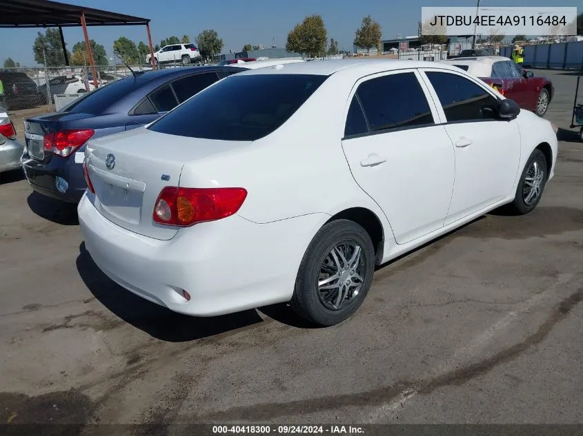 JTDBU4EE4A9116484 2010 Toyota Corolla Le