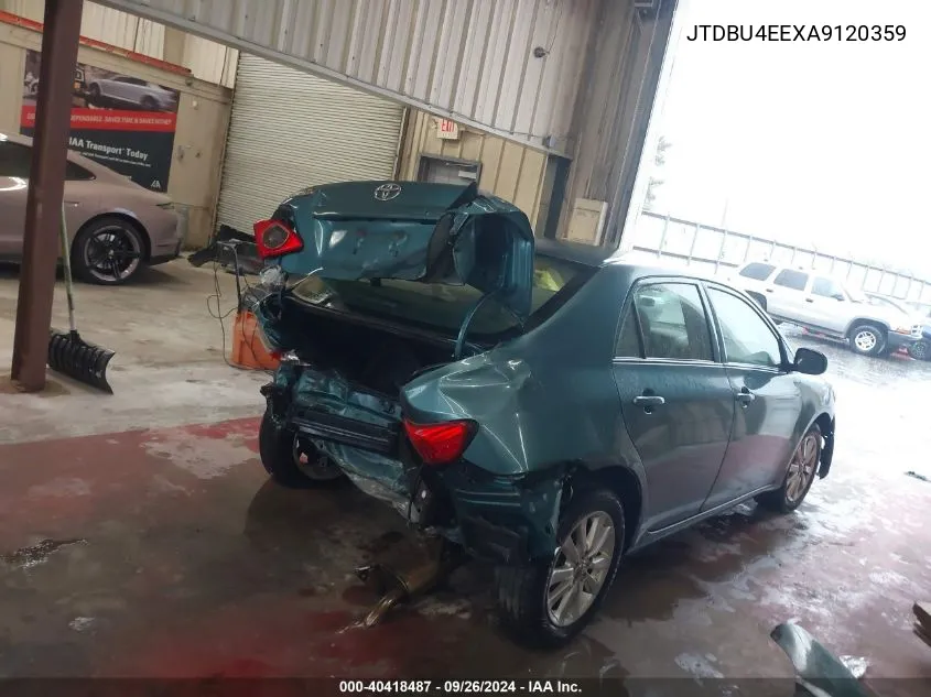 JTDBU4EEXA9120359 2010 Toyota Corolla Le