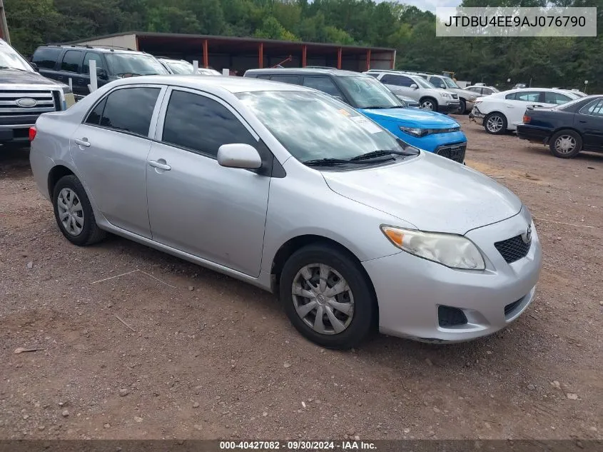 2010 Toyota Corolla Le VIN: JTDBU4EE9AJ076790 Lot: 40427082