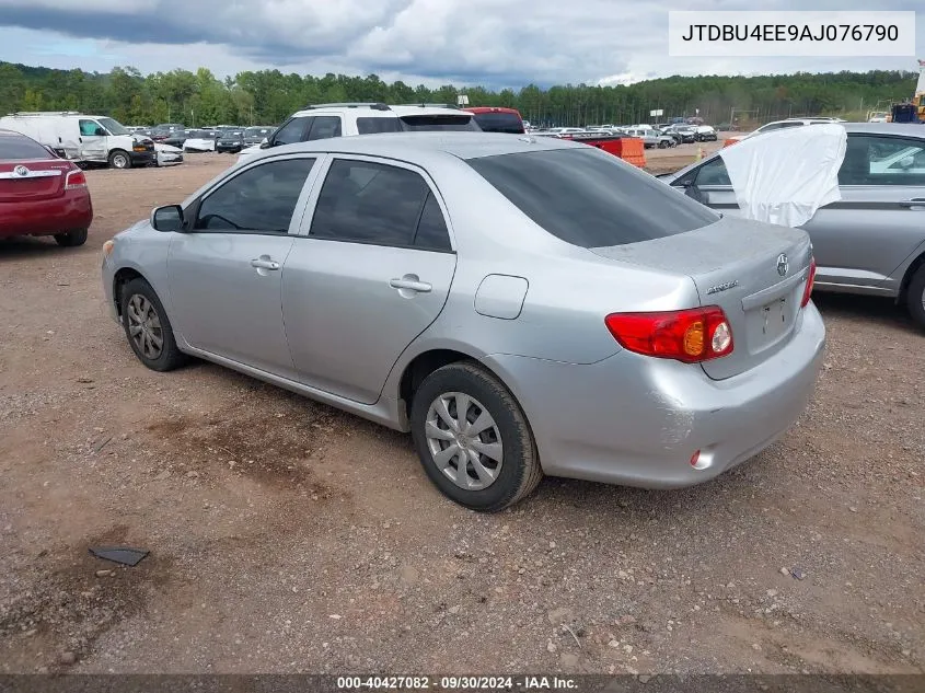 2010 Toyota Corolla Le VIN: JTDBU4EE9AJ076790 Lot: 40427082