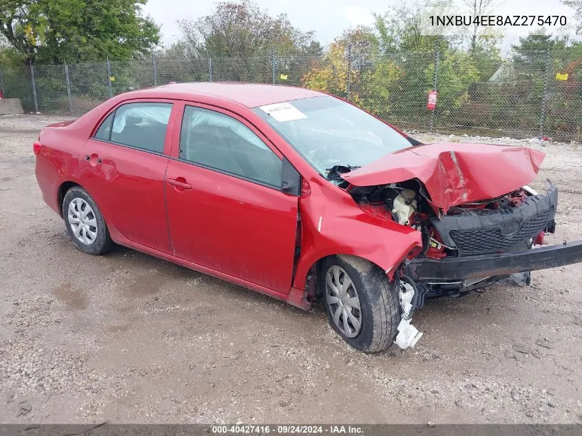 1NXBU4EE8AZ275470 2010 Toyota Corolla Le