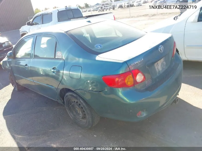 2010 Toyota Corolla Le VIN: 1NXBU4EE7AZ224719 Lot: 40430857