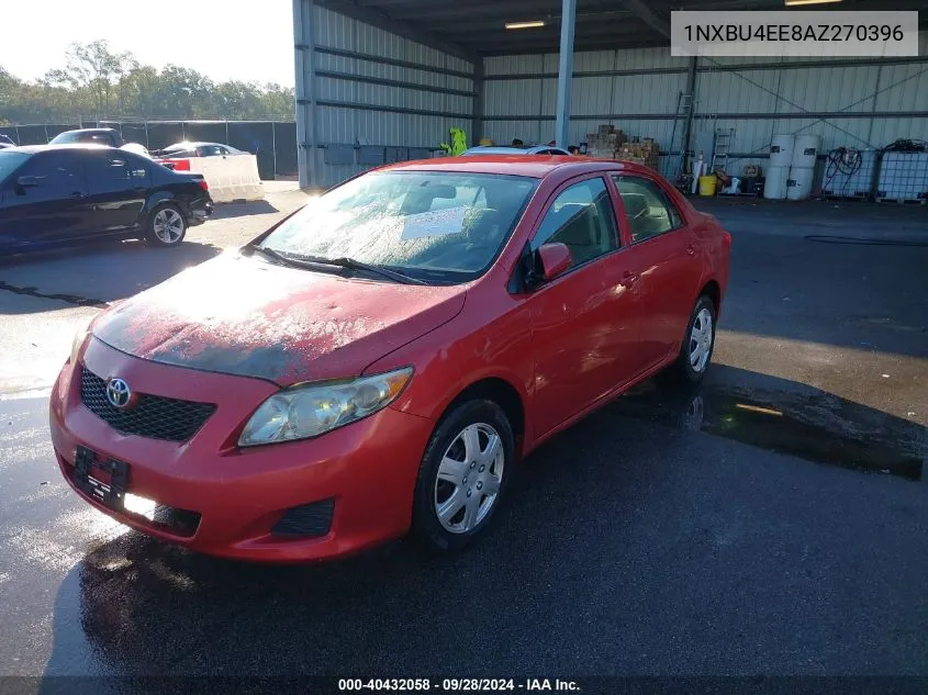 2010 Toyota Corolla Le VIN: 1NXBU4EE8AZ270396 Lot: 40432058