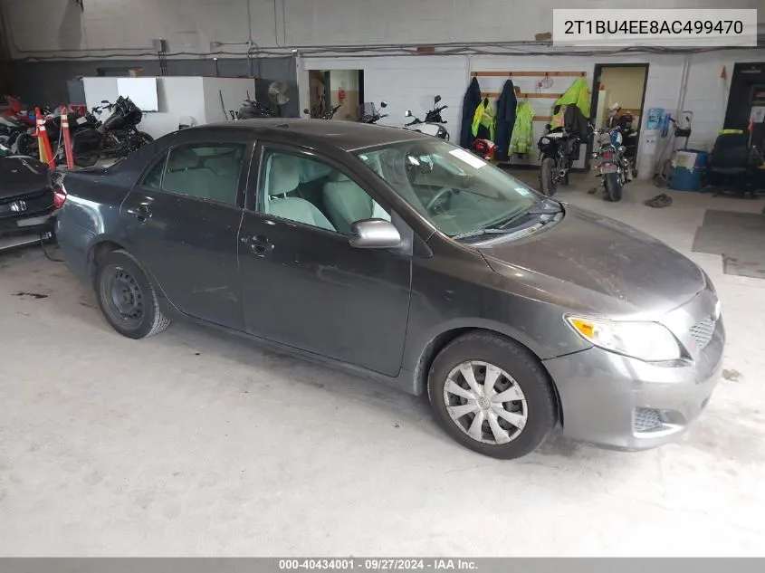 2010 Toyota Corolla Le VIN: 2T1BU4EE8AC499470 Lot: 40434001