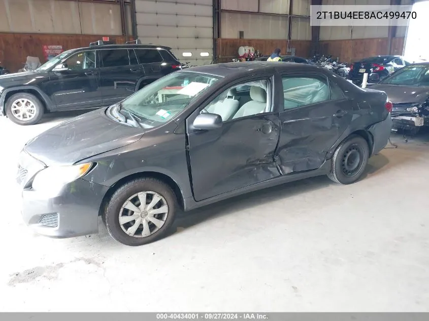 2010 Toyota Corolla Le VIN: 2T1BU4EE8AC499470 Lot: 40434001