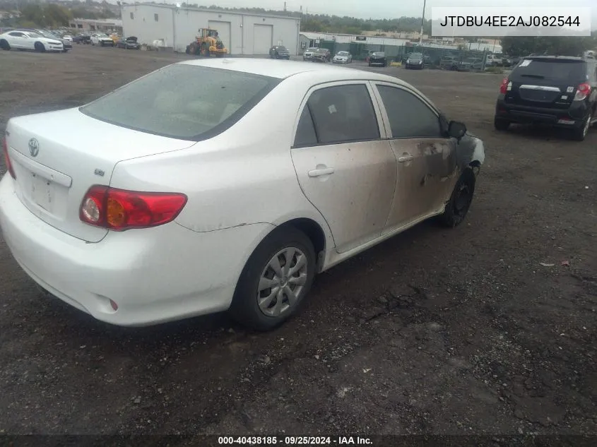 2010 Toyota Corolla VIN: JTDBU4EE2AJ082544 Lot: 40438185