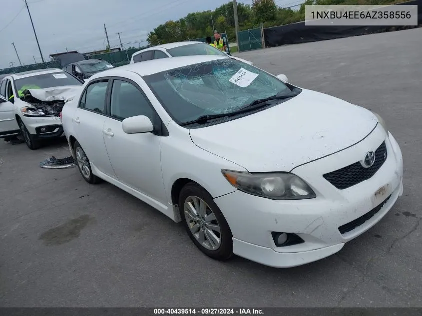 2010 Toyota Corolla S VIN: 1NXBU4EE6AZ358556 Lot: 40439514