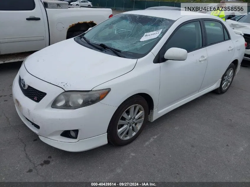 2010 Toyota Corolla S VIN: 1NXBU4EE6AZ358556 Lot: 40439514