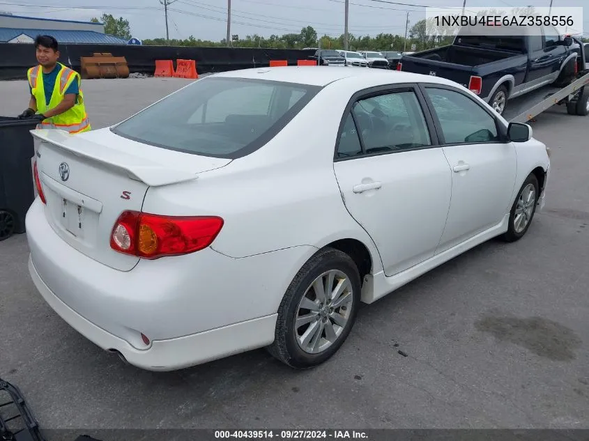 2010 Toyota Corolla S VIN: 1NXBU4EE6AZ358556 Lot: 40439514