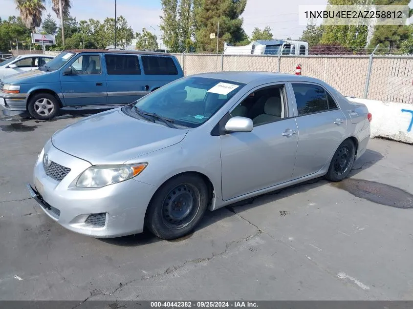 2010 Toyota Corolla Le VIN: 1NXBU4EE2AZ258812 Lot: 40442382