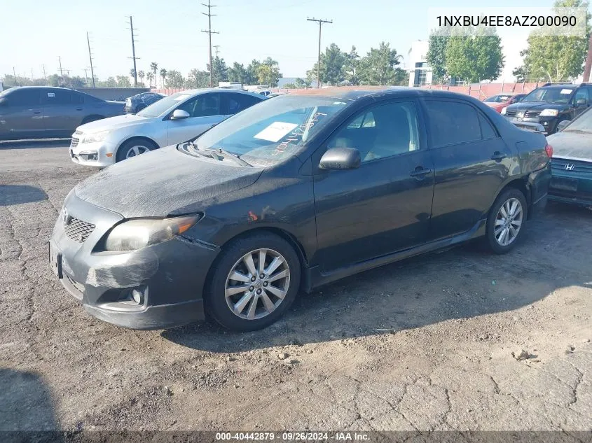 2010 Toyota Corolla S VIN: 1NXBU4EE8AZ200090 Lot: 40442879