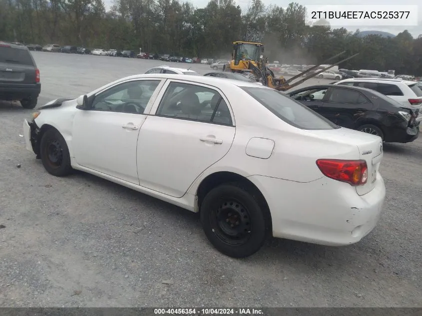 2T1BU4EE7AC525377 2010 Toyota Corolla Le