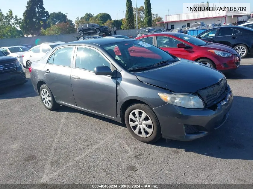 2010 Toyota Corolla Le VIN: 1NXBU4EE7AZ185789 Lot: 40468234