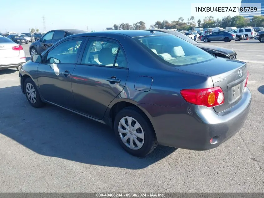 1NXBU4EE7AZ185789 2010 Toyota Corolla Le