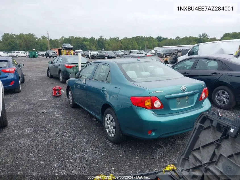 2010 Toyota Corolla Le VIN: 1NXBU4EE7AZ284001 Lot: 40471292