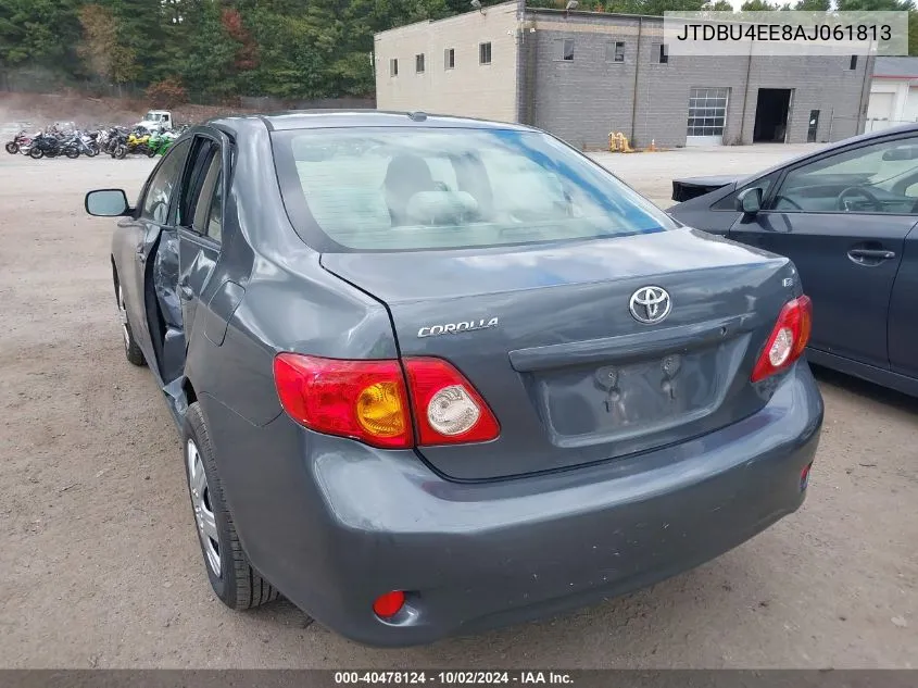 2010 Toyota Corolla Le VIN: JTDBU4EE8AJ061813 Lot: 40478124