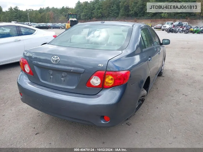 2010 Toyota Corolla Le VIN: JTDBU4EE8AJ061813 Lot: 40478124