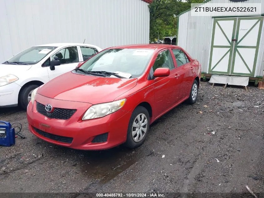 2010 Toyota Corolla Le VIN: 2T1BU4EEXAC522621 Lot: 40485792