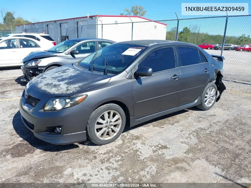 1NXBU4EE5AZ309459 2010 Toyota Corolla S