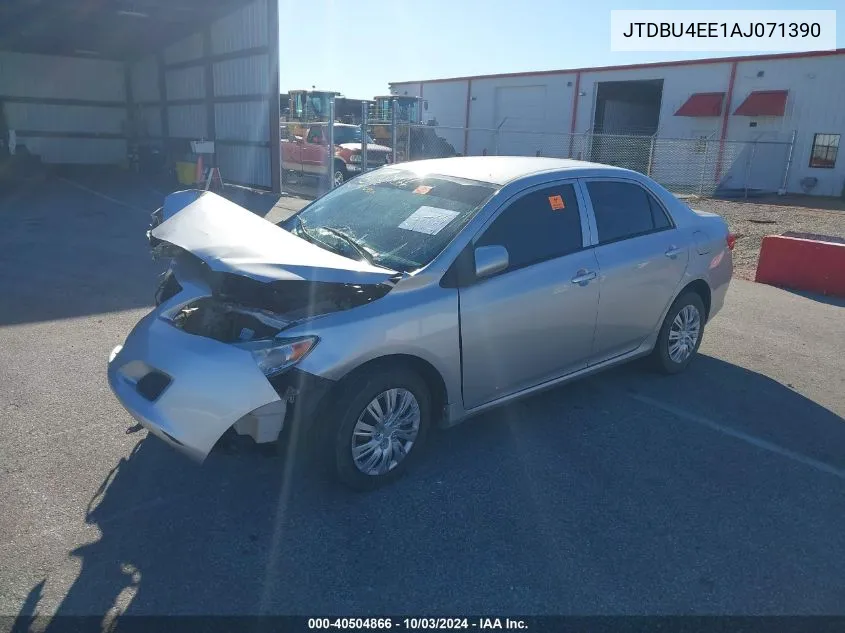 2010 Toyota Corolla Le VIN: JTDBU4EE1AJ071390 Lot: 40504866