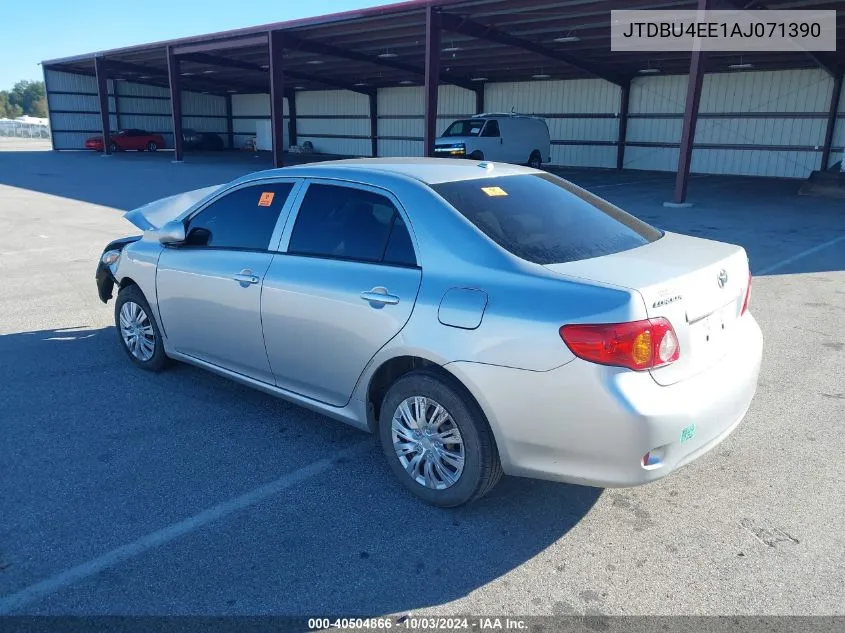 2010 Toyota Corolla Le VIN: JTDBU4EE1AJ071390 Lot: 40504866