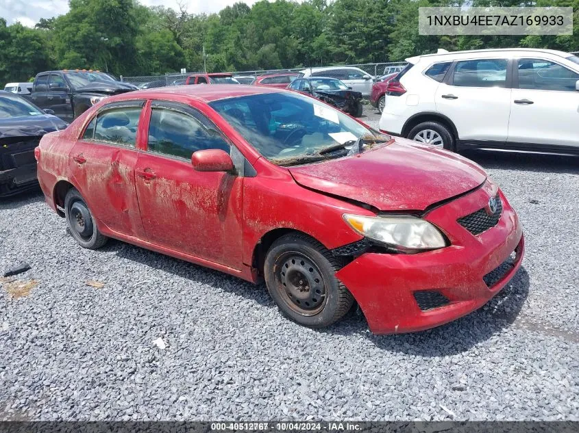 2010 Toyota Corolla Le VIN: 1NXBU4EE7AZ169933 Lot: 40512767