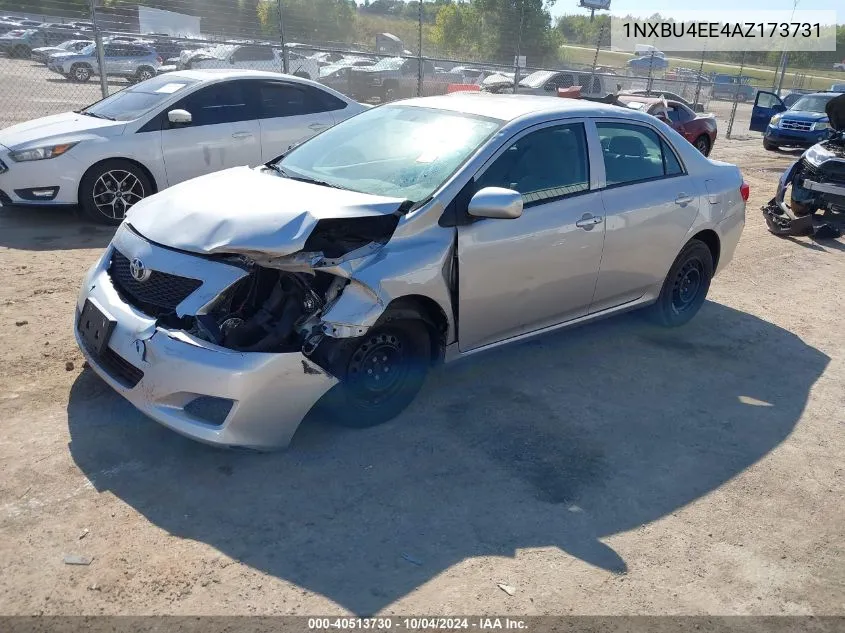 2010 Toyota Corolla Le VIN: 1NXBU4EE4AZ173731 Lot: 40513730