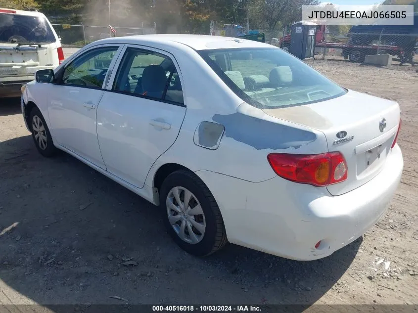 2010 Toyota Corolla Le VIN: JTDBU4EE0AJ066505 Lot: 40516018