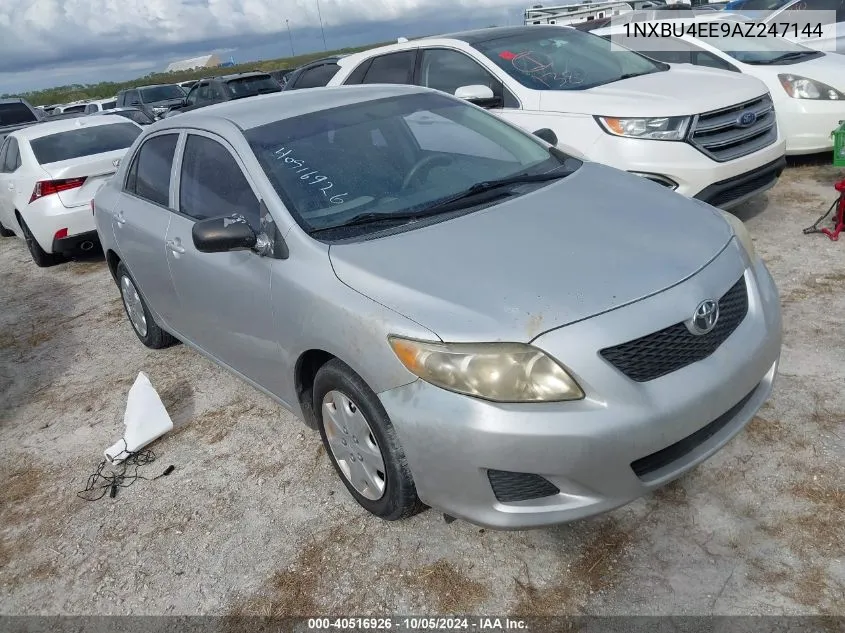 2010 Toyota Corolla S/Le/Xle VIN: 1NXBU4EE9AZ247144 Lot: 40516926