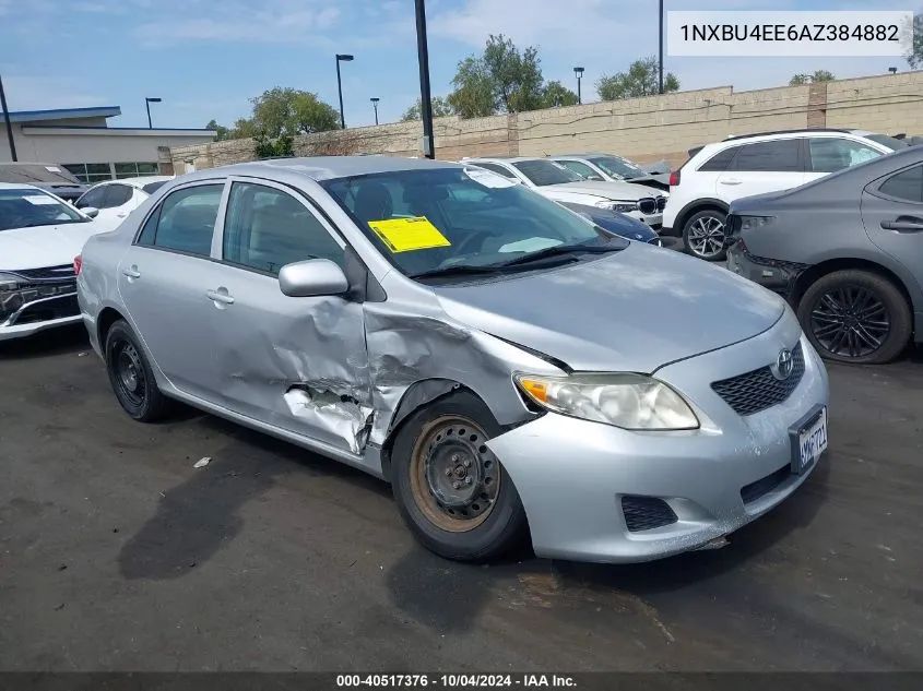 2010 Toyota Corolla Le VIN: 1NXBU4EE6AZ384882 Lot: 40517376