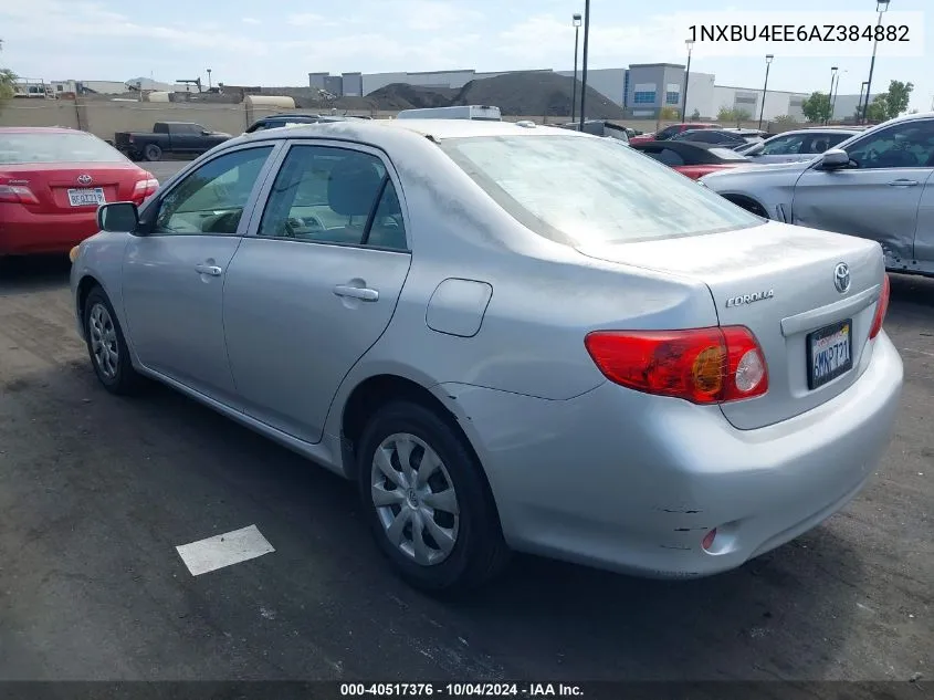 1NXBU4EE6AZ384882 2010 Toyota Corolla Le