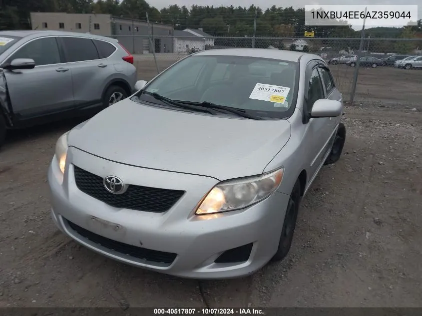 2010 Toyota Corolla S/Le/Xle VIN: 1NXBU4EE6AZ359044 Lot: 40517807