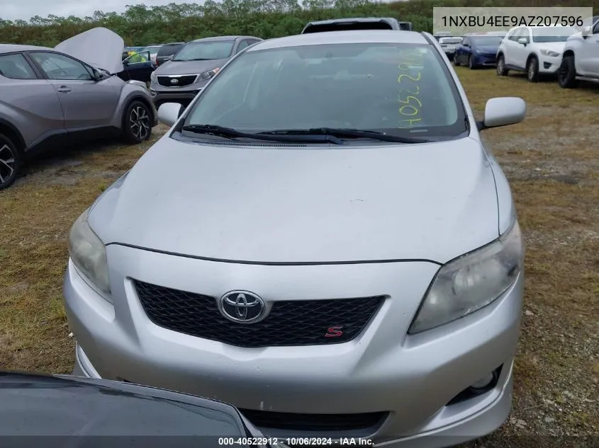 1NXBU4EE9AZ207596 2010 Toyota Corolla S