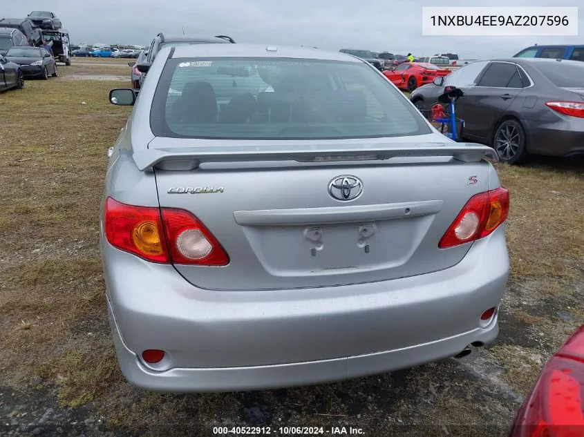 1NXBU4EE9AZ207596 2010 Toyota Corolla S