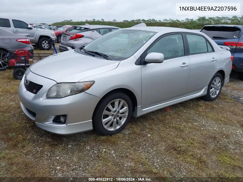 2010 Toyota Corolla S VIN: 1NXBU4EE9AZ207596 Lot: 40522912