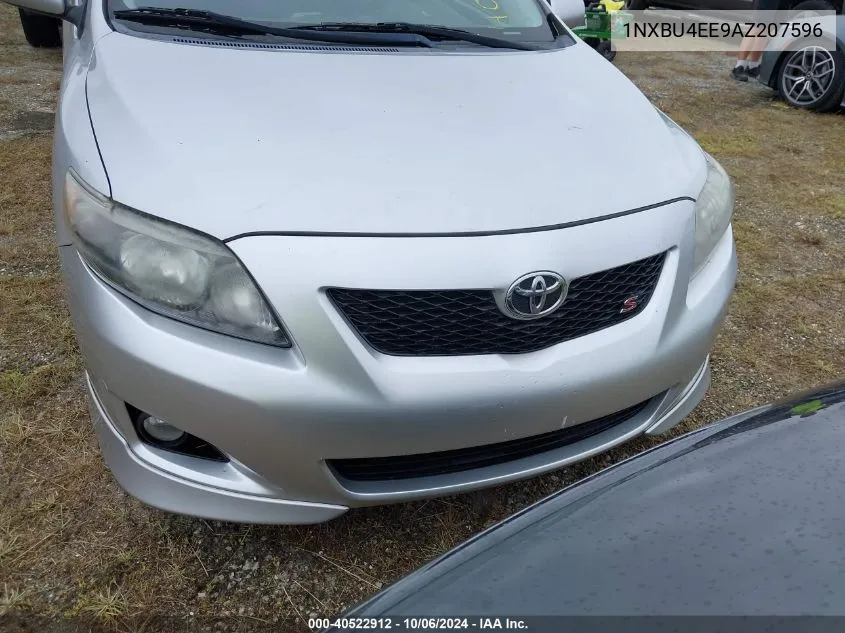 1NXBU4EE9AZ207596 2010 Toyota Corolla S