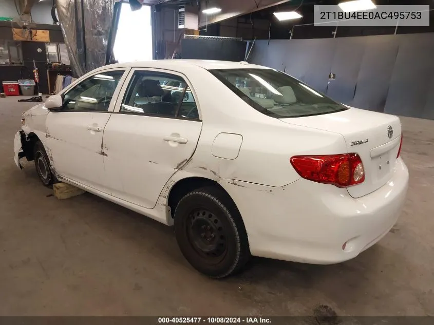 2T1BU4EE0AC495753 2010 Toyota Corolla Le