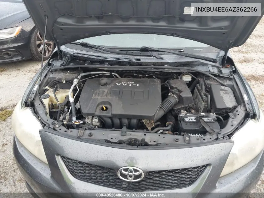 1NXBU4EE6AZ362266 2010 Toyota Corolla S/Le/Xle