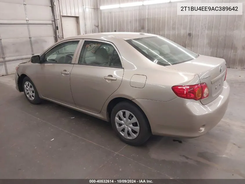 2010 Toyota Corolla S/Le/Xle VIN: 2T1BU4EE9AC389642 Lot: 40532614