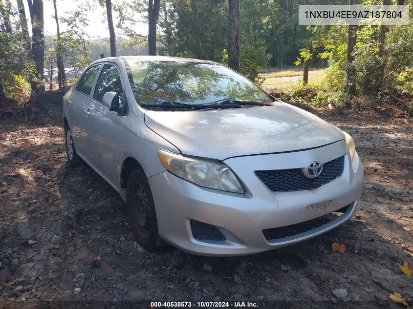 2010 Toyota Corolla Le VIN: 1NXBU4EE9AZ187804 Lot: 40538573