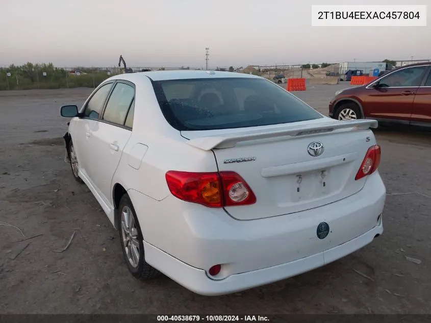 2T1BU4EEXAC457804 2010 Toyota Corolla S/Le/Xle